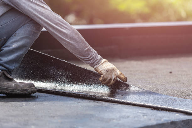 Professional Waterproofing technician working in Stockton, KS